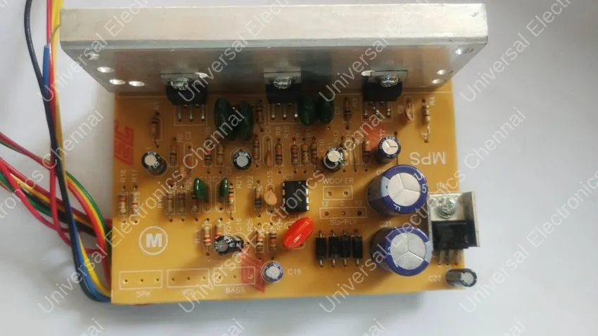 TDA2030 3IC DIY 2.1Ch 1