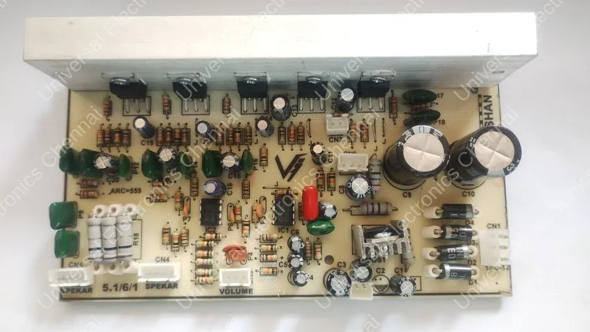 TDA2030 5IC 5CH DIY 1