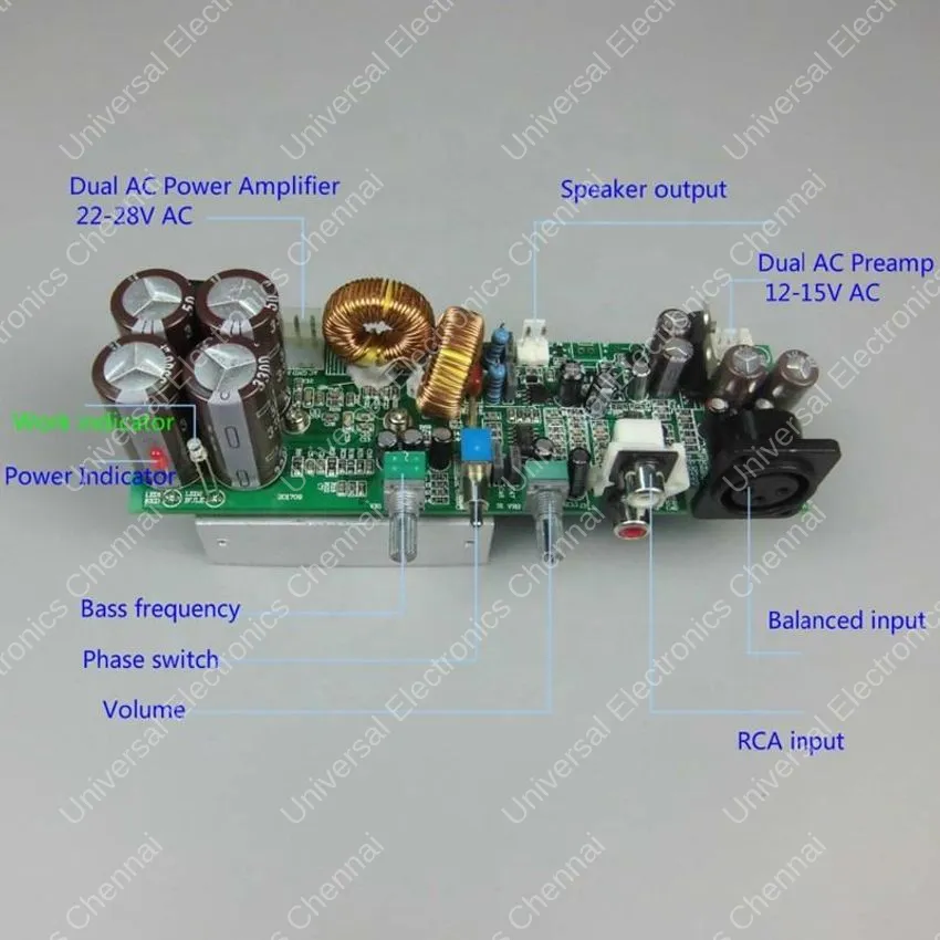 WAVE SUB8954 subwoofer digital power amplifier board 420W 2