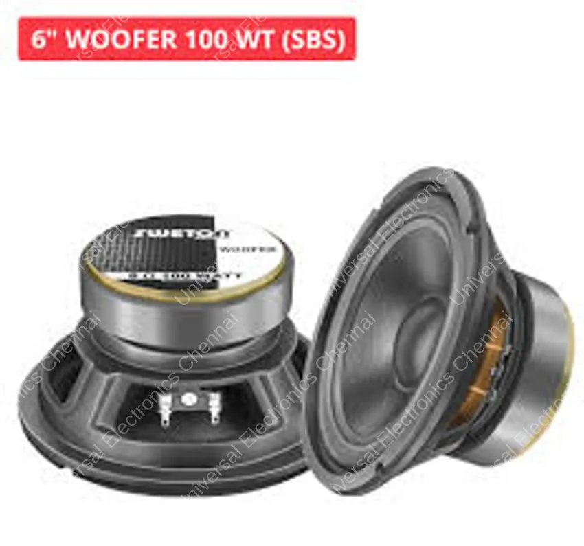 SWETON 6" 100W WOOFER 3
