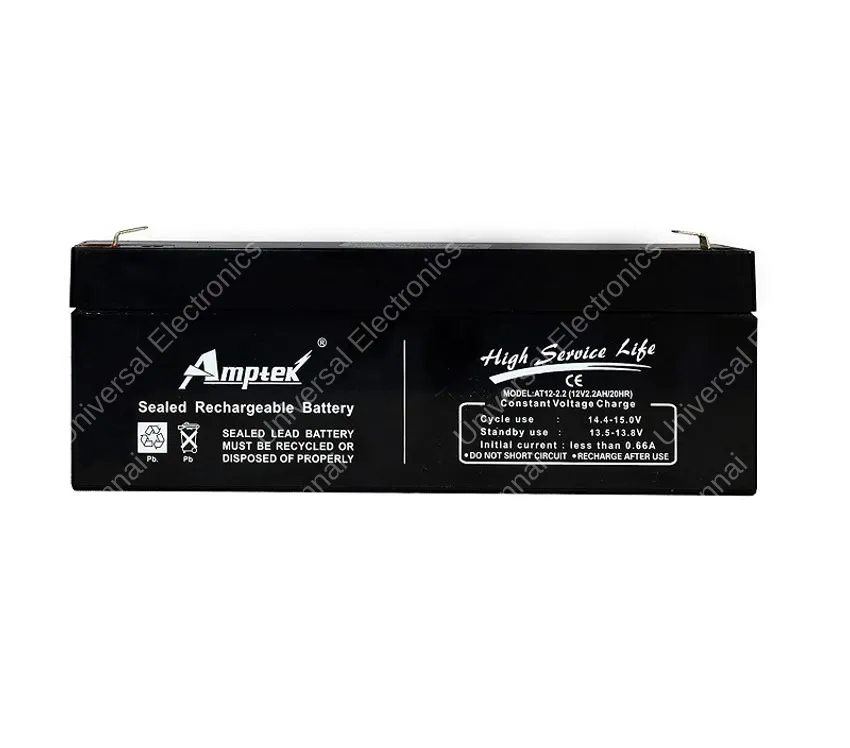 AMPTEK 12V 2.2AH