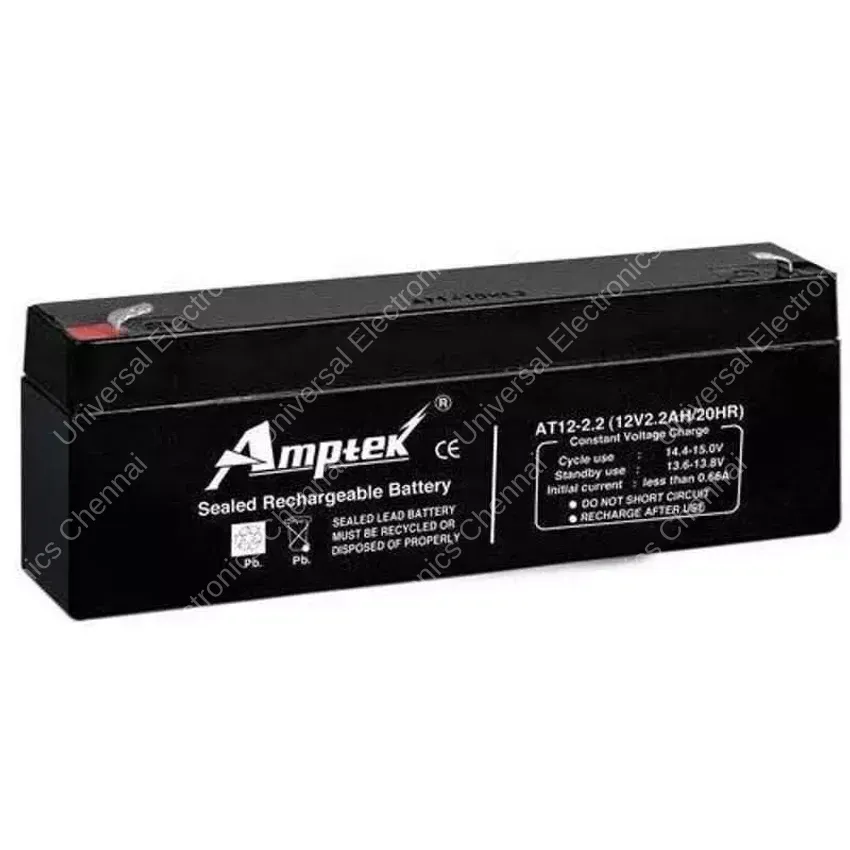 AMPTEK 12V 2.2AH 2
