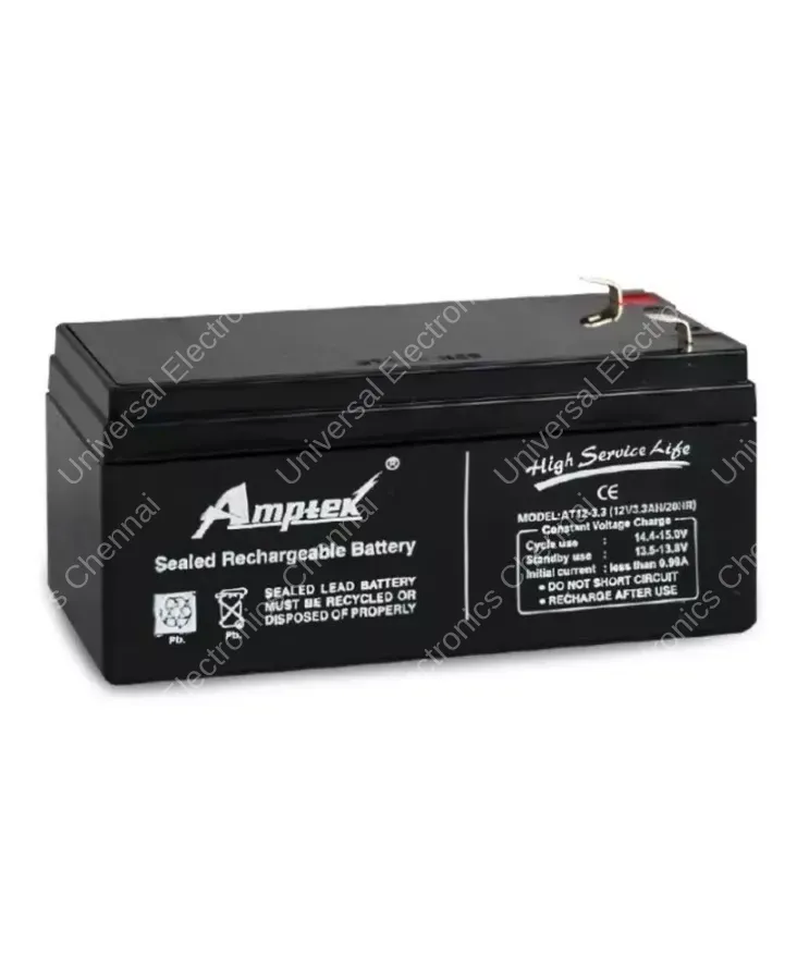 AMPTEK 12 VOLT 3.3 Ah  1
