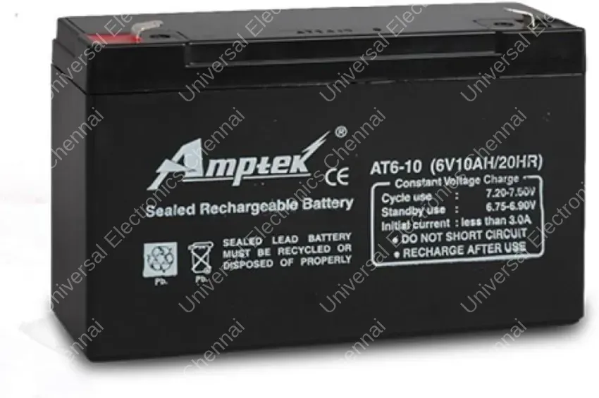 AMPTEK 6V 10 AH 3