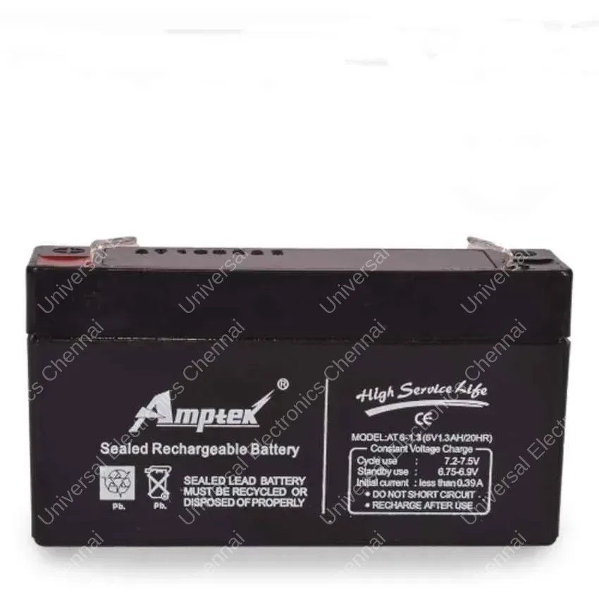 AMPTEK 6V 1.3AH 2