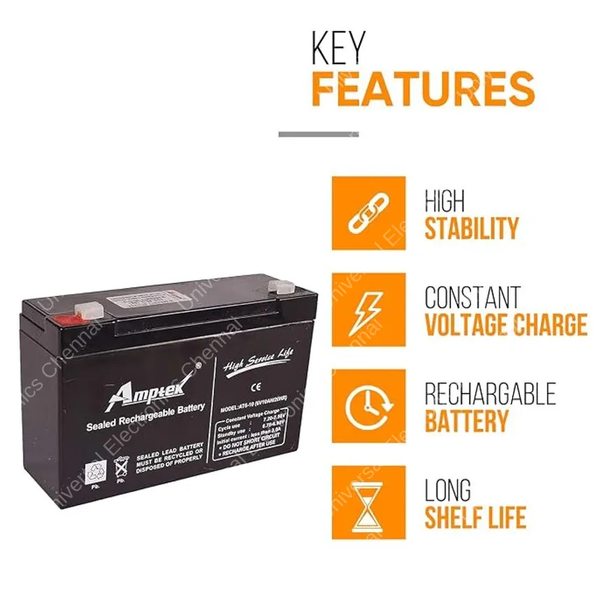 Amptek 6V 7Ah  1