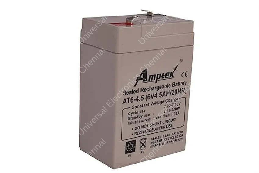 AMPTEK 6V 4.5AH 1