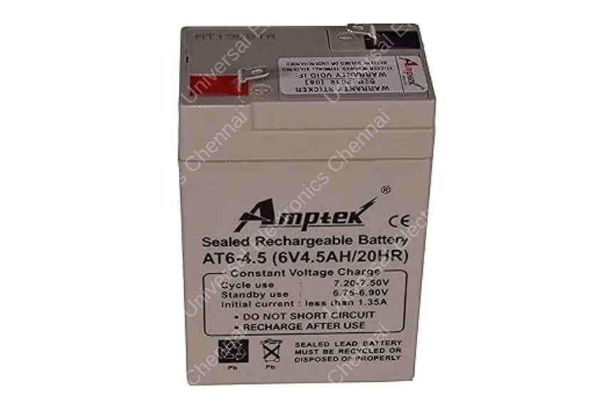 AMPTEK 6V 4.5AH 2