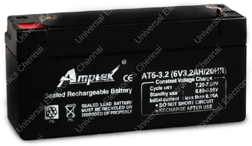 AMPTEK 6V-3.2AH 2