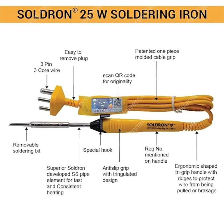 SOLDRON 25W SOLDRING IRON