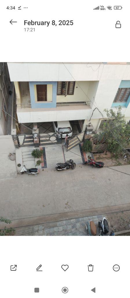 2 BHK Furnished Flat/Apartment for Rent at 9-100-1/2 kista reddy colony c, Hyderabad