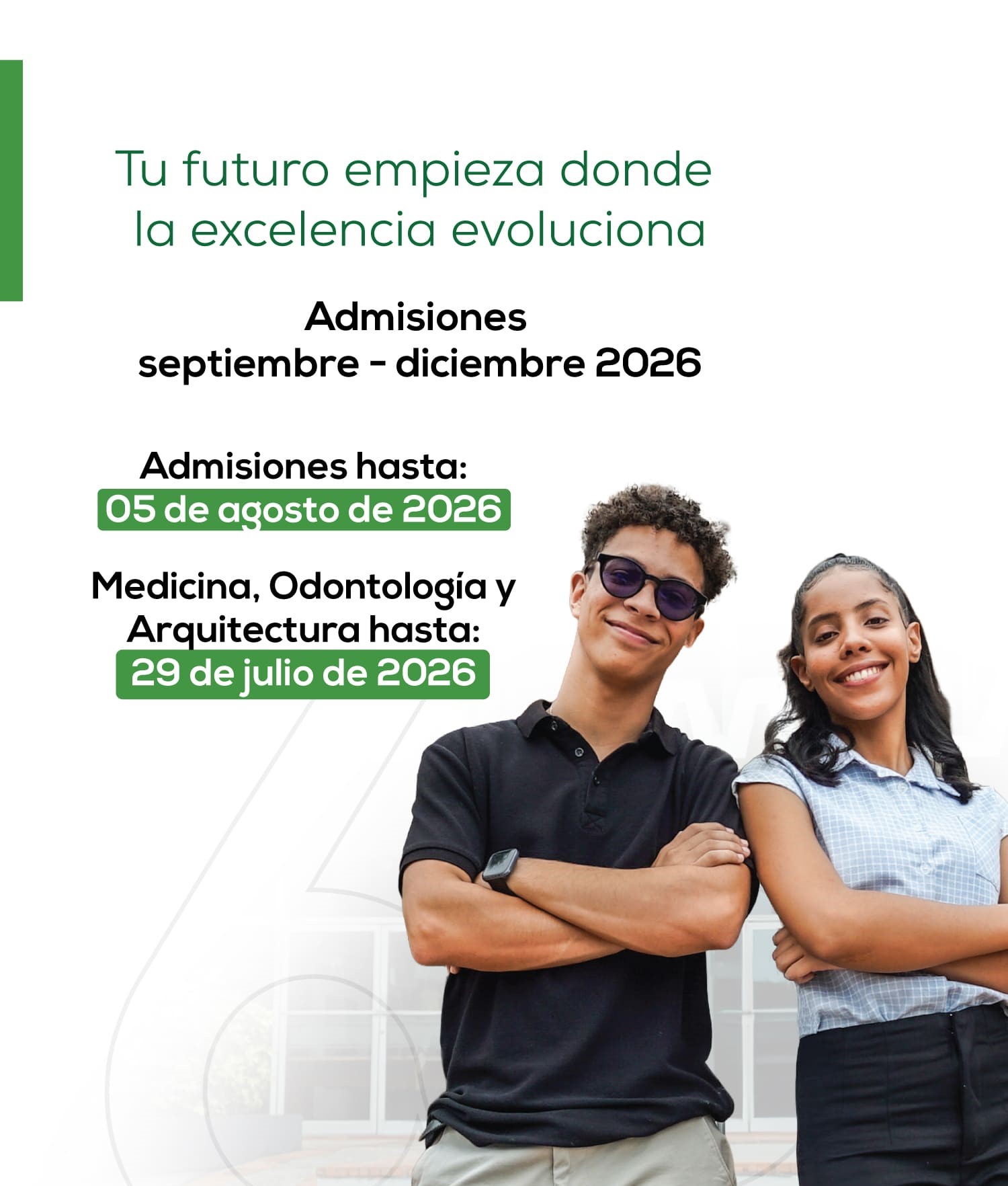 Admisiones septiembre-diciembre