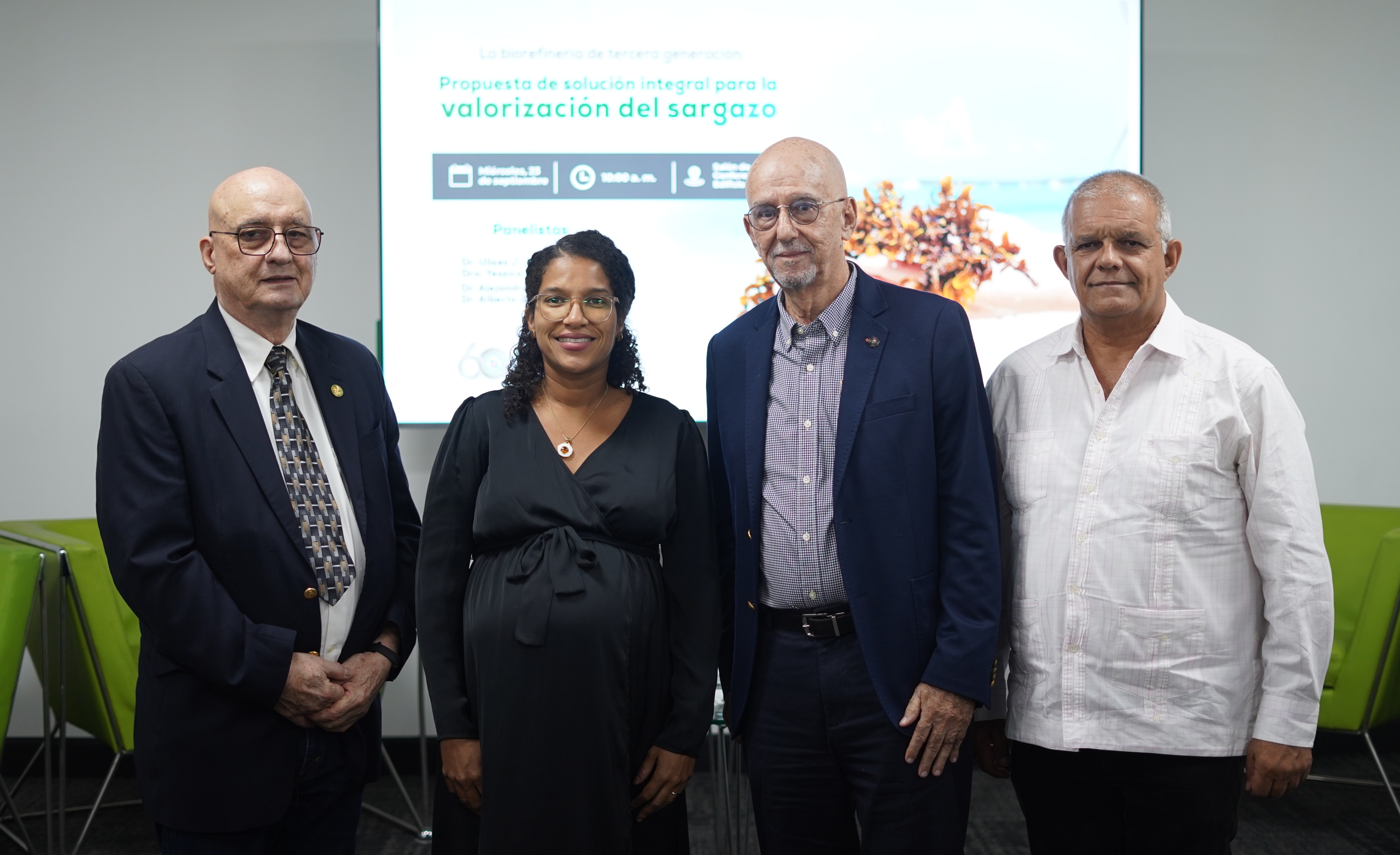 UNPHU presenta propuesta científica para transformar sargazo y residuos agrícolas en productos de valor
