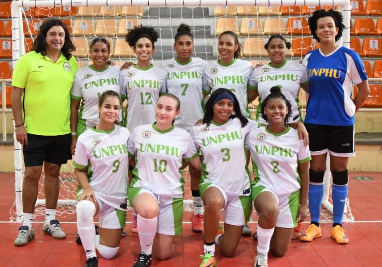 La UNPHU gana en Fútbol Sala femenino y se afianza como líder en la tabla de posiciones