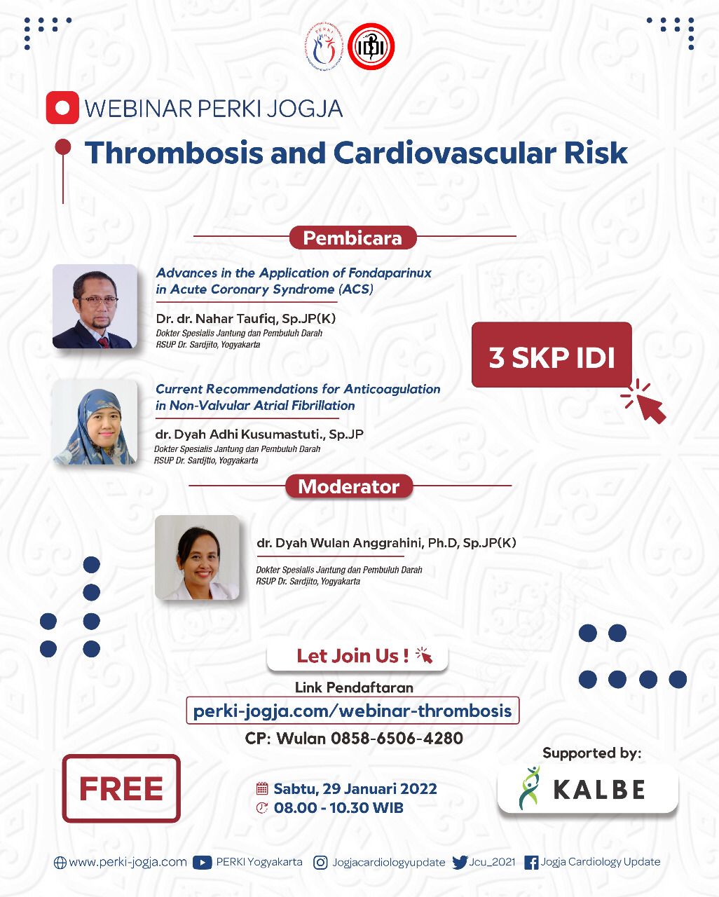 Thrombosis and cardiovascular Risk