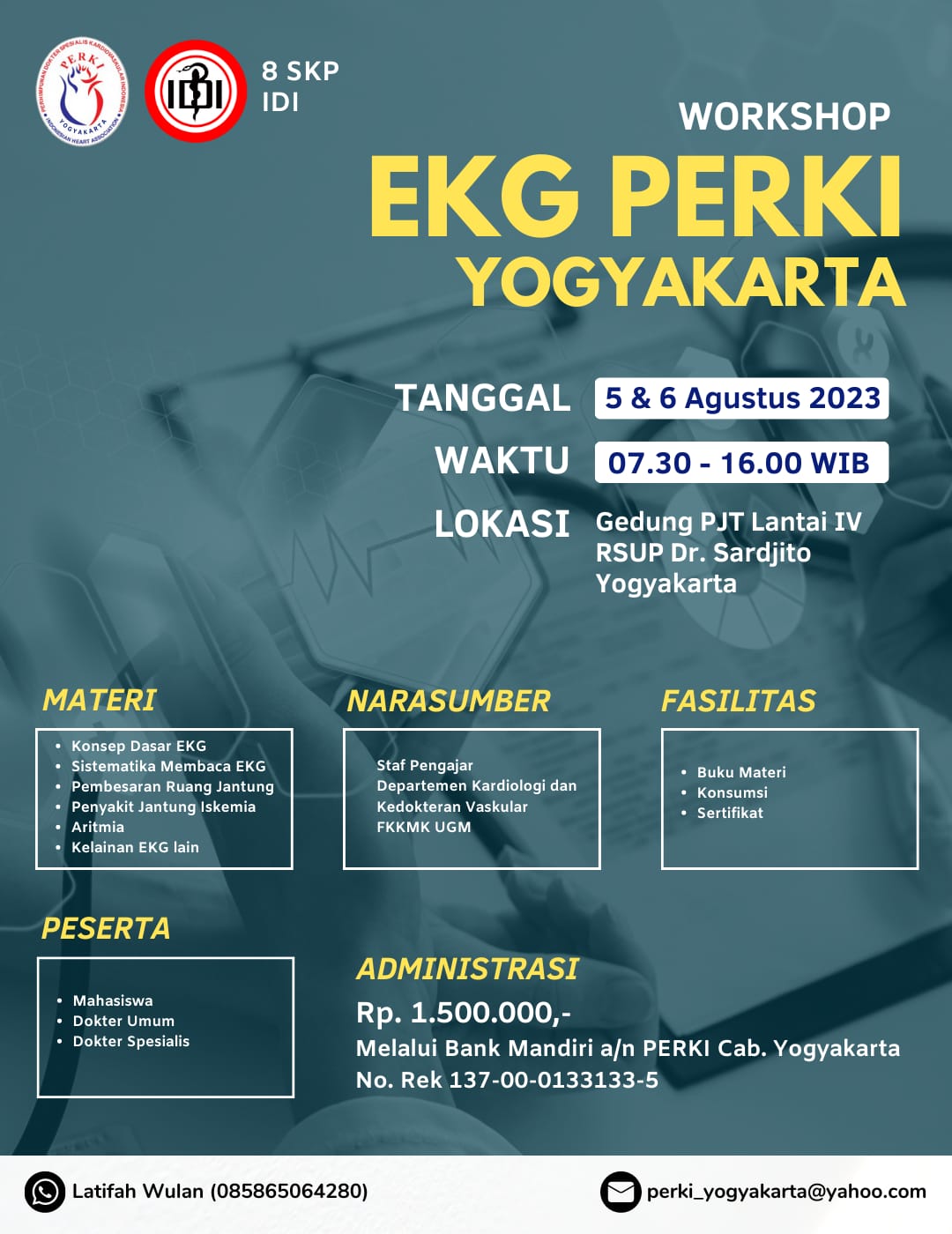 Workshop EKG Perki Yogyakarta