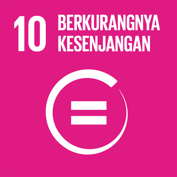 SDGs 10: Berkurangnya Kesenjangan