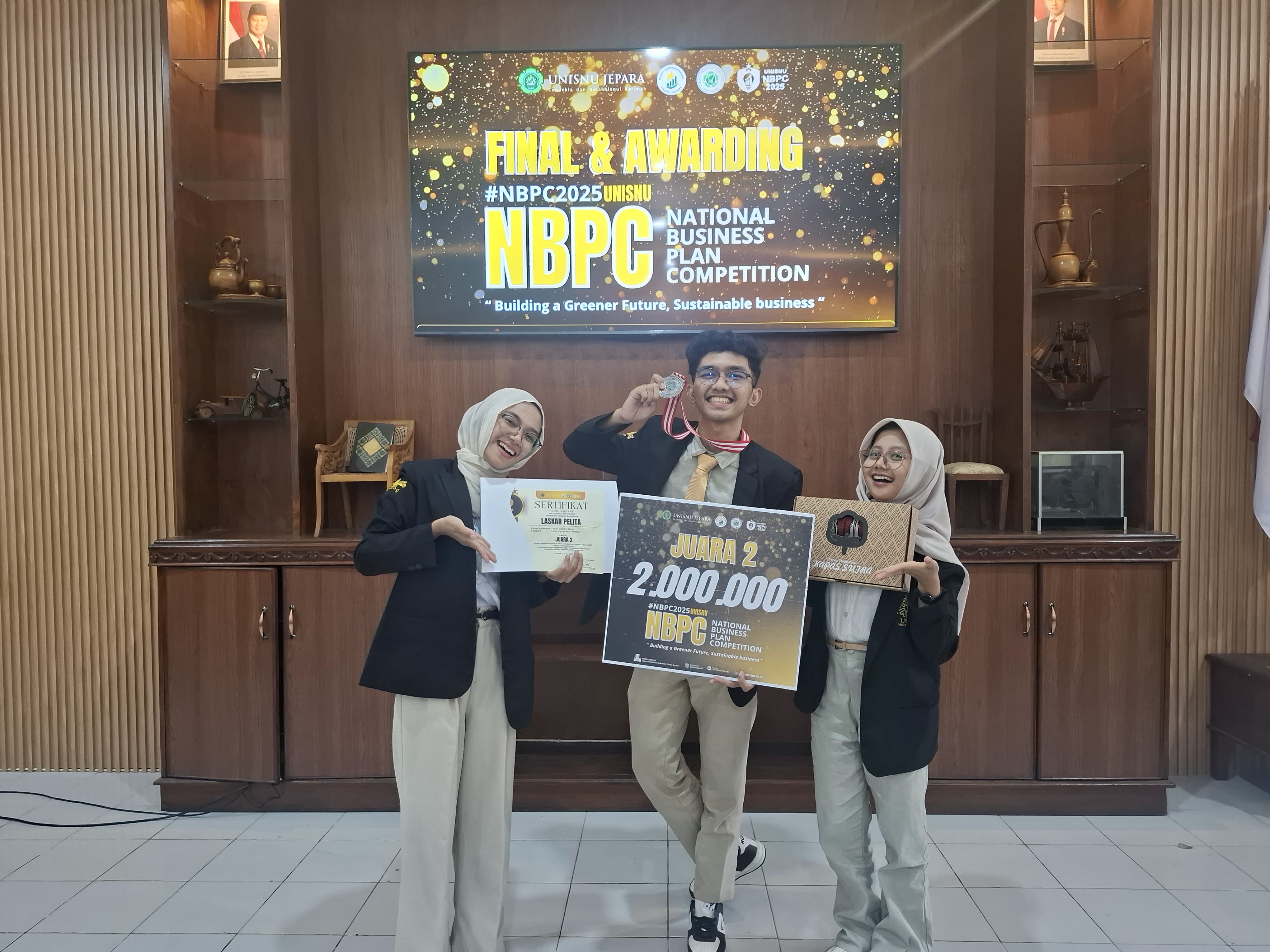 UNU Jogja Achieves National Recognition, Laskar Pelita Wins 2nd Place in Business Plan 2025
