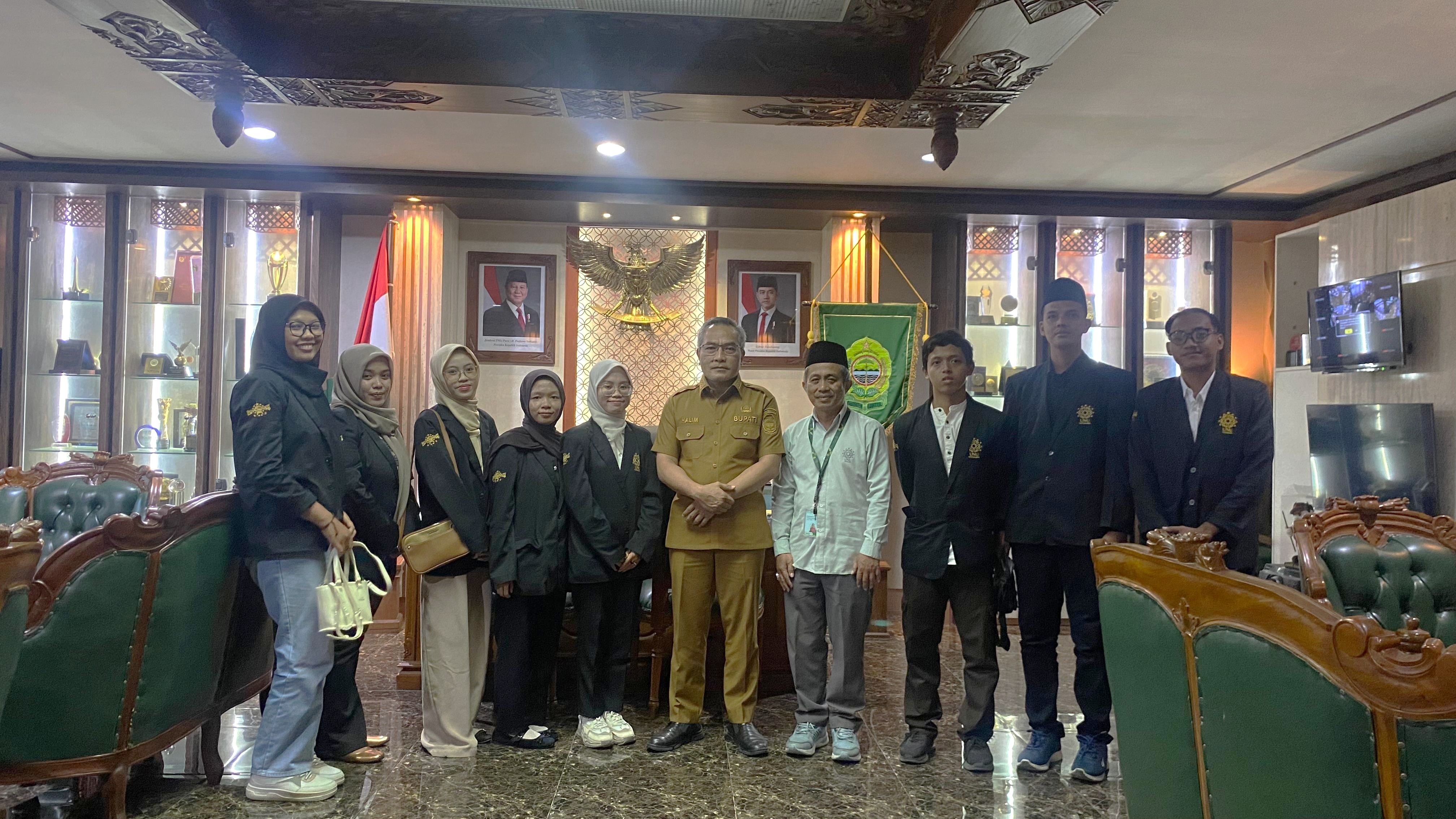 Courtesy Visit to Bantul Regent, UNU Jogja Students Sharpen Leadership and Networking Skills