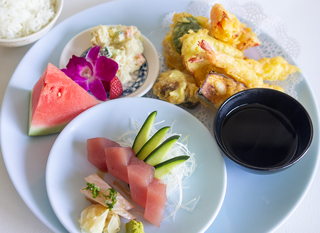 Sashimi & Tempura Combination