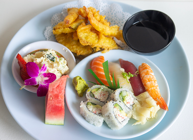Sushi & Tempura Combination