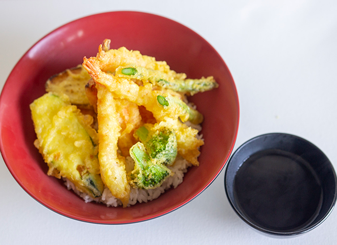 Shrimp Tempura Bowl 