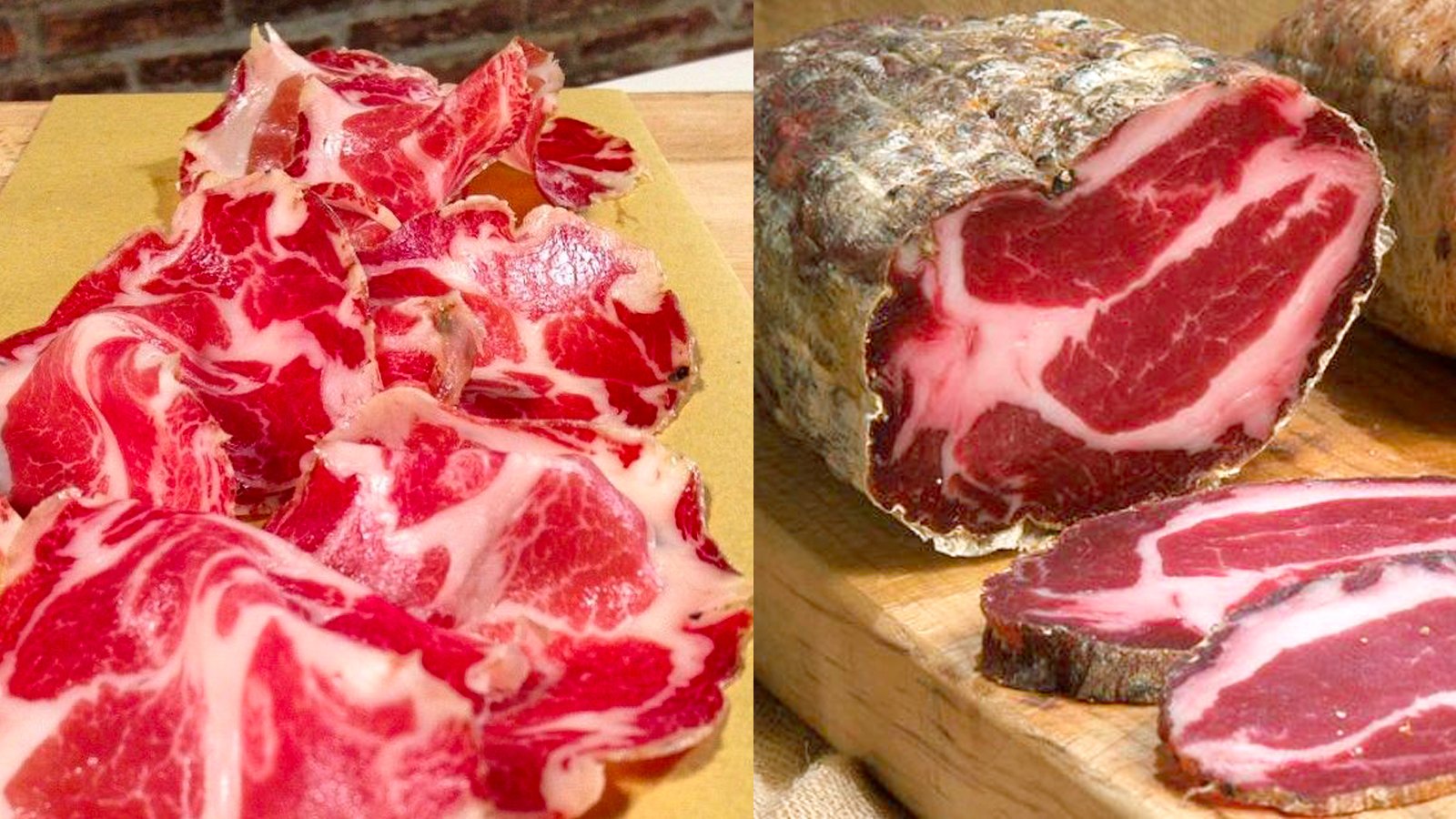 Coppa o capocollo, qual è la differenza