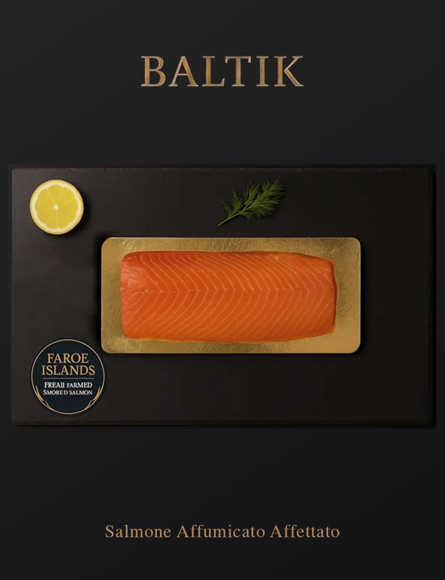 Salmone Affettato Affumicato