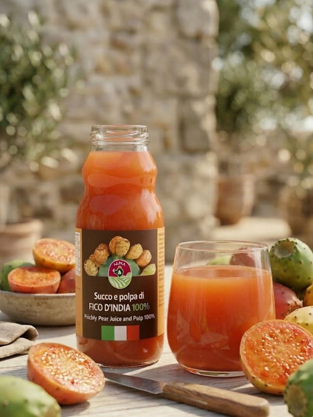 Succo di Fico d’India con Polpa
