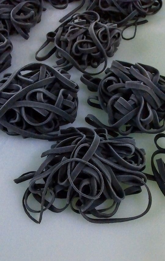 Tagliatelle al Nero di Seppia - Pasta Lucerna