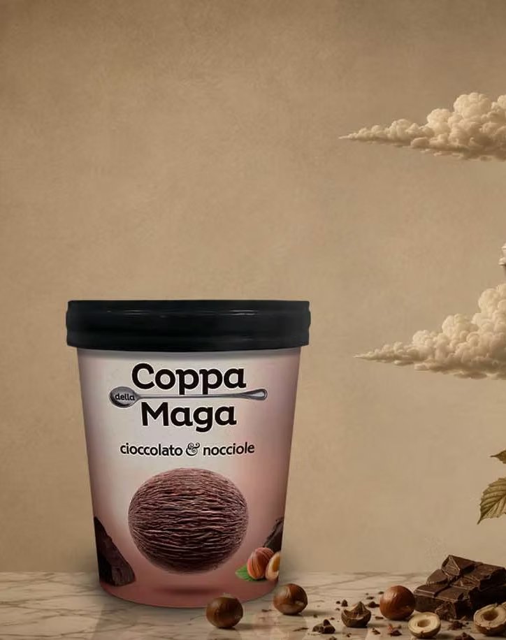 Gelato al Cioccolato e Nocciole