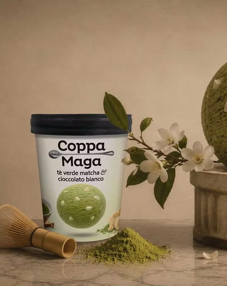 Gelato al Tè e Cioccolato Bianco