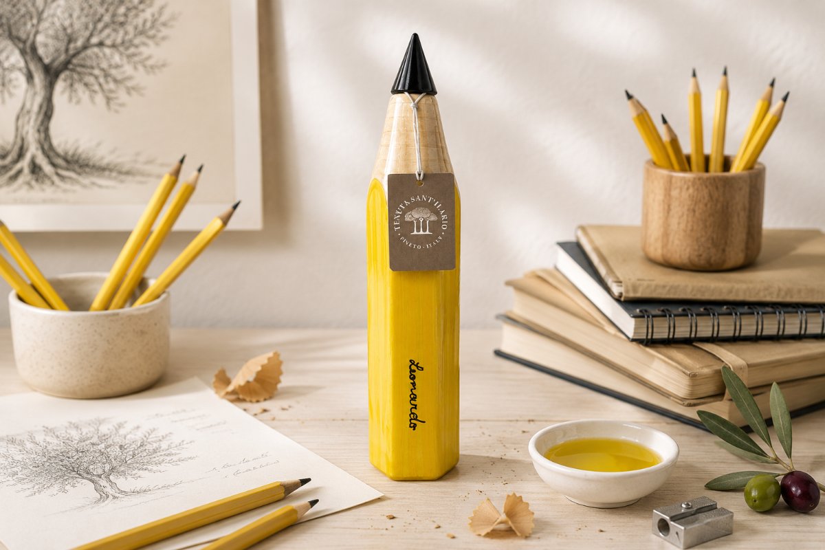 Anfora con Olio Extra Vergine di Oliva
