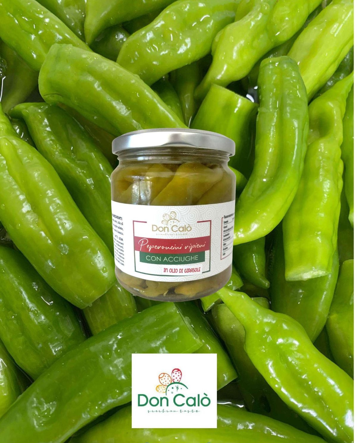 Peperoncini Ripieni di Acciughe