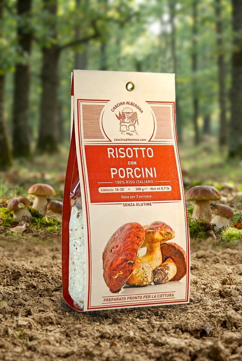 Risotto Carnaroli con Porcini