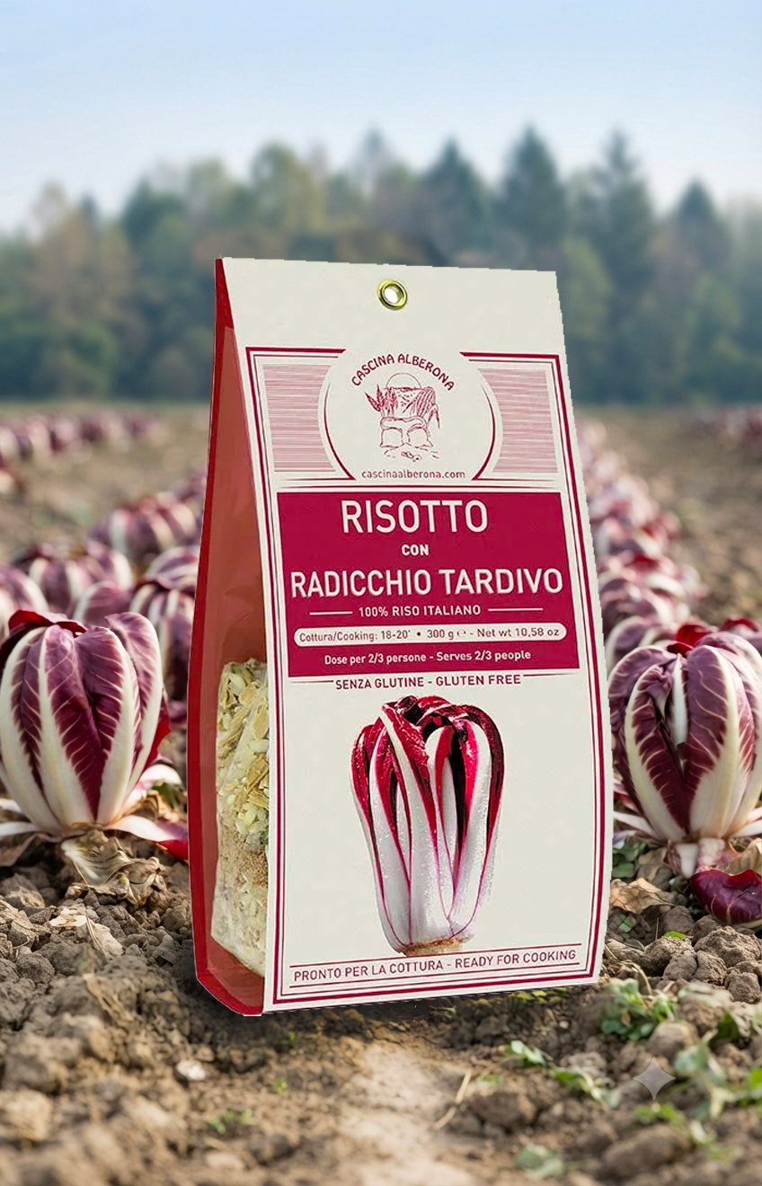 Risotto con Radicchio Tardivo