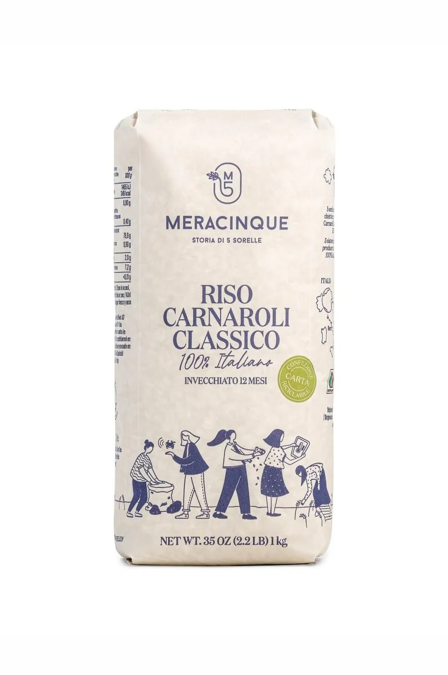 Riso Carnaroli Classico X 4 - Meracinque
