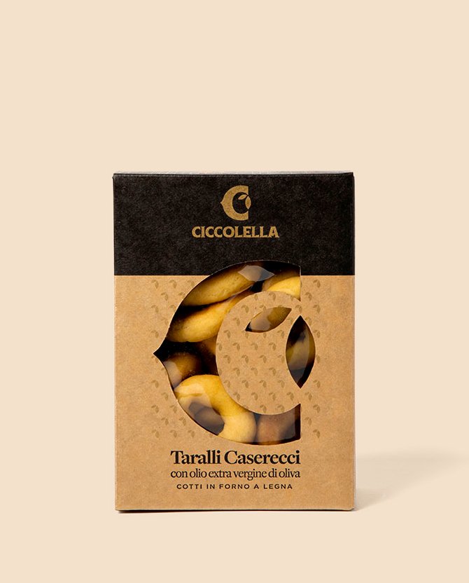 Taralli Caserecci con olio extra vergine