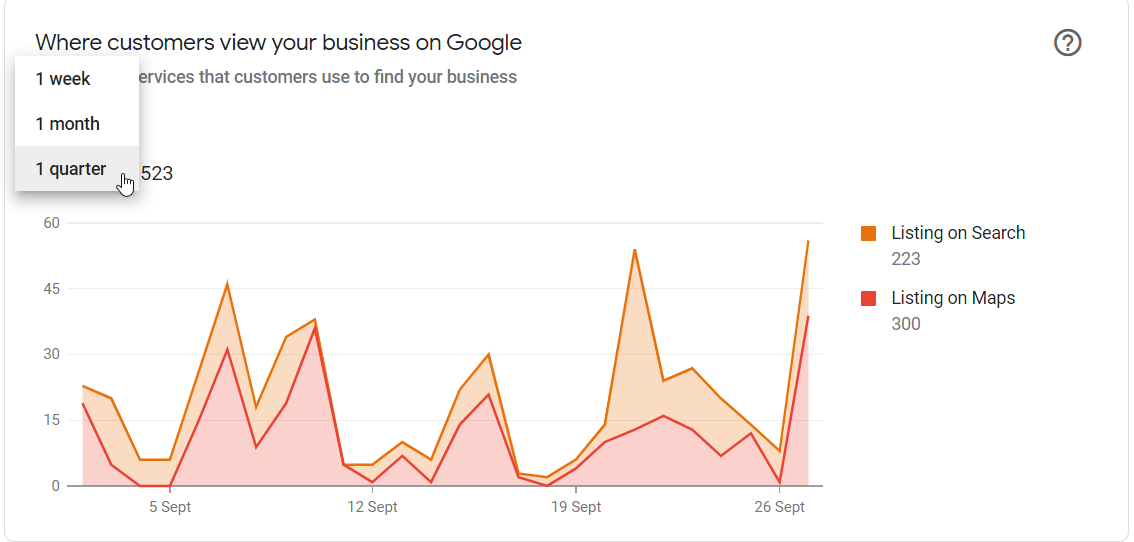 Google My Business Insights Report
