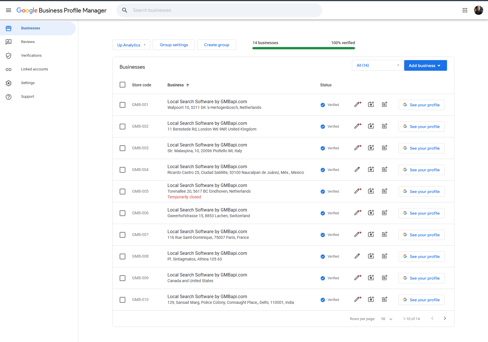 Google Business Manager