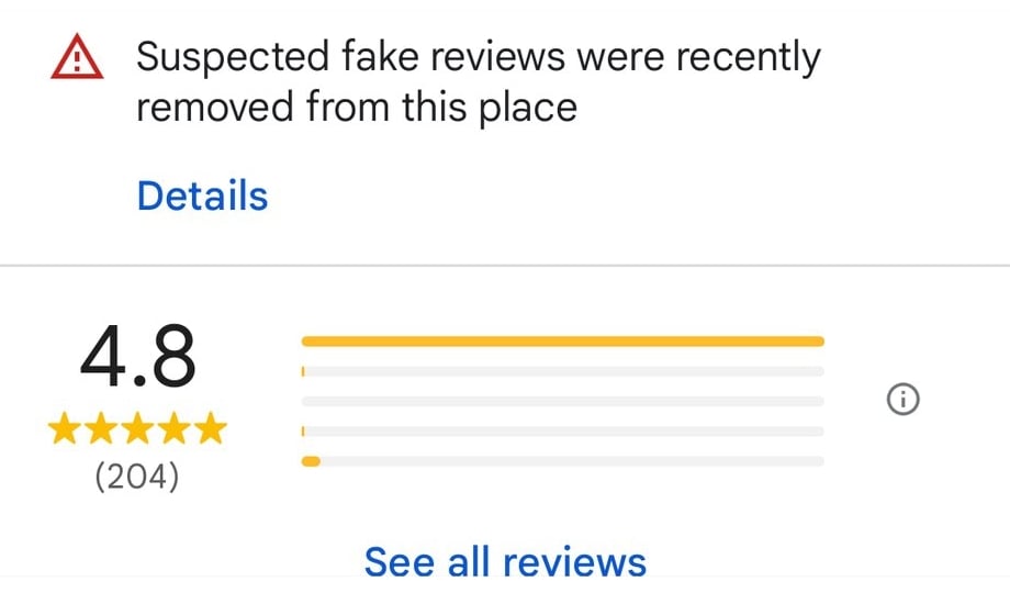 How and Why Google is Deleting Reviews