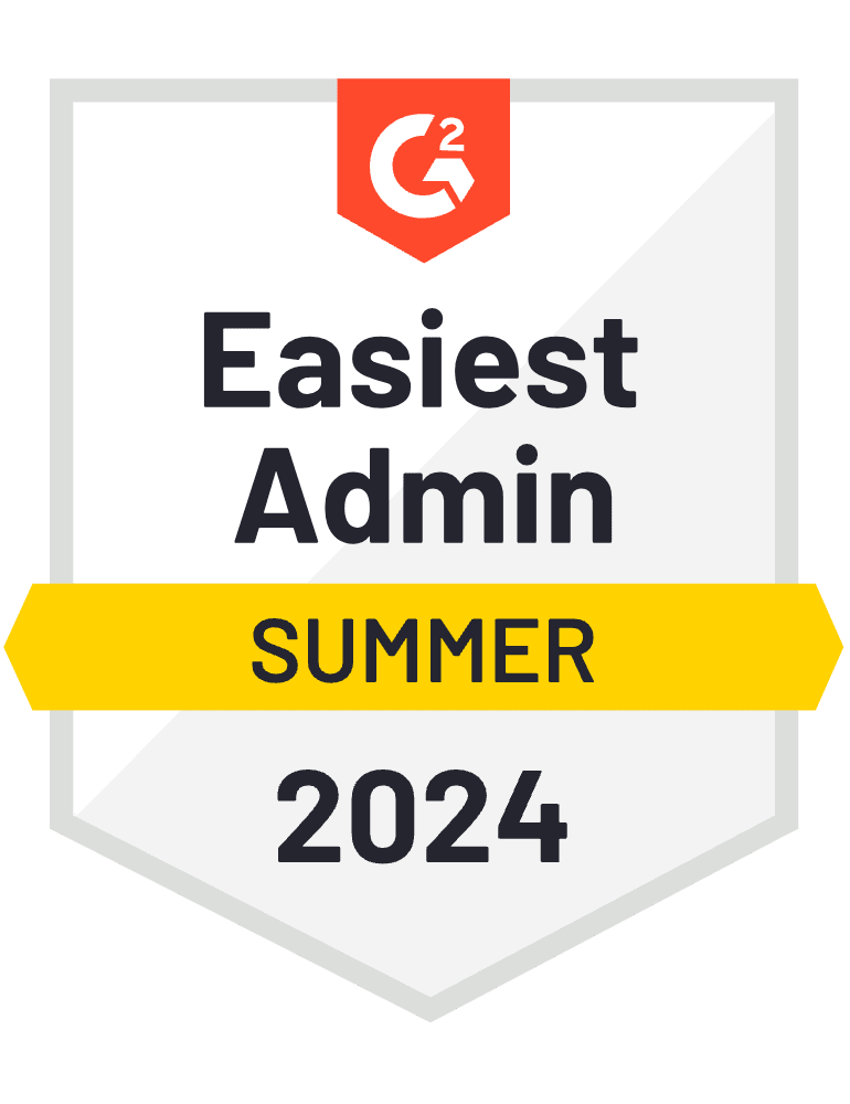 Badge Admin Termudah G2 – SEO Lokal – Musim Panas 2024