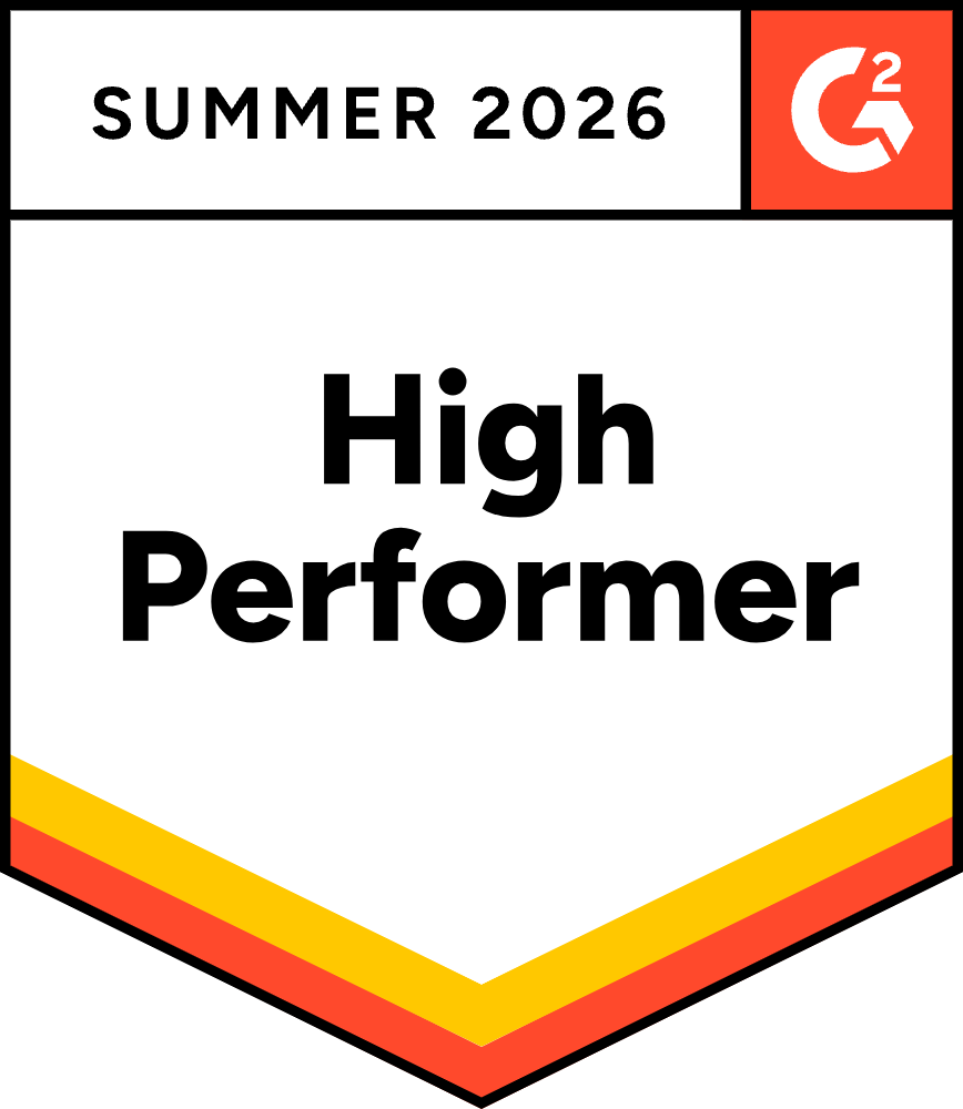 G2 High Performer badge – Local SEO – Summer 2026