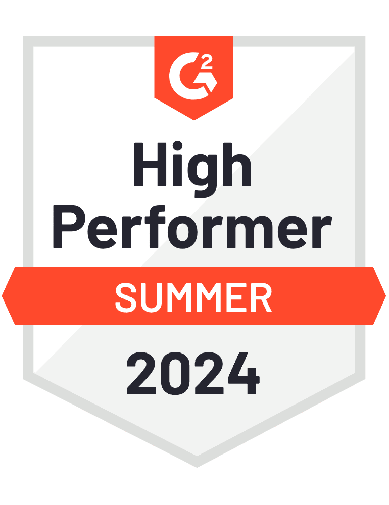 Badge G2 Performa Tinggi – SEO Lokal – Musim Panas 2024