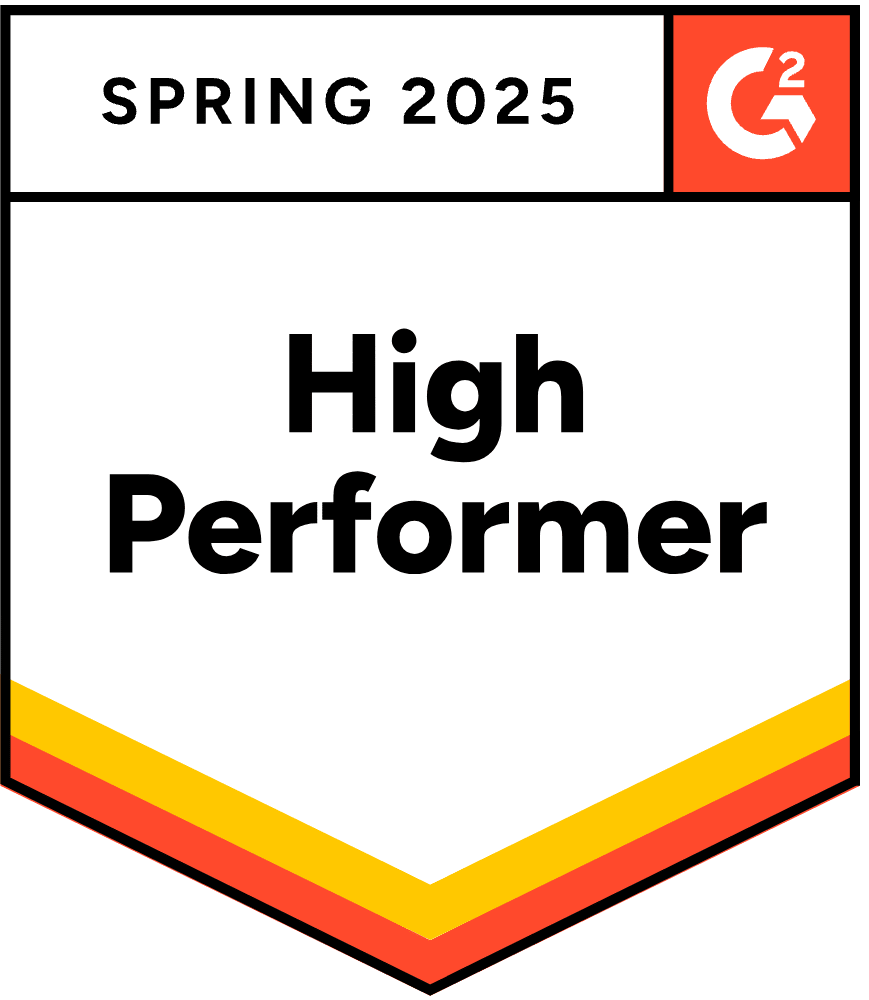 Badge G2 Performa Tinggi – SEO Lokal – Musim Semi 2025