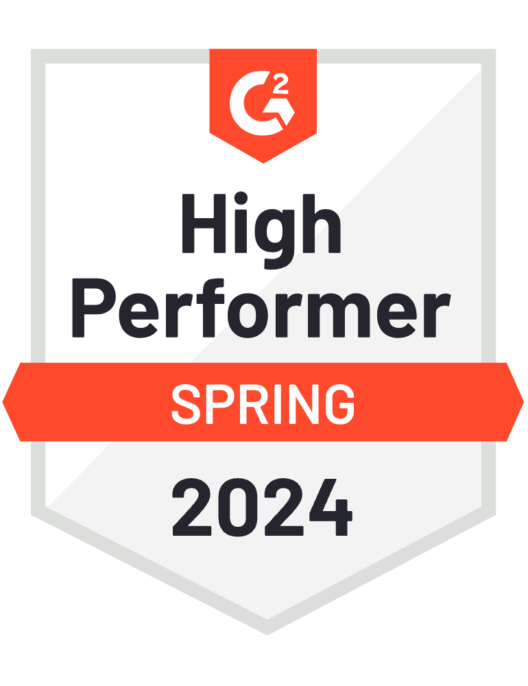 Badge G2 Performa Tinggi – SEO Lokal – Musim Semi 2024
