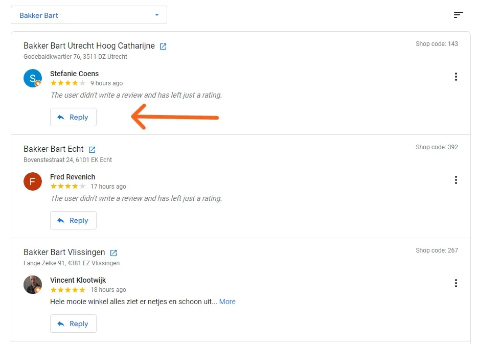 Reply to Google Review