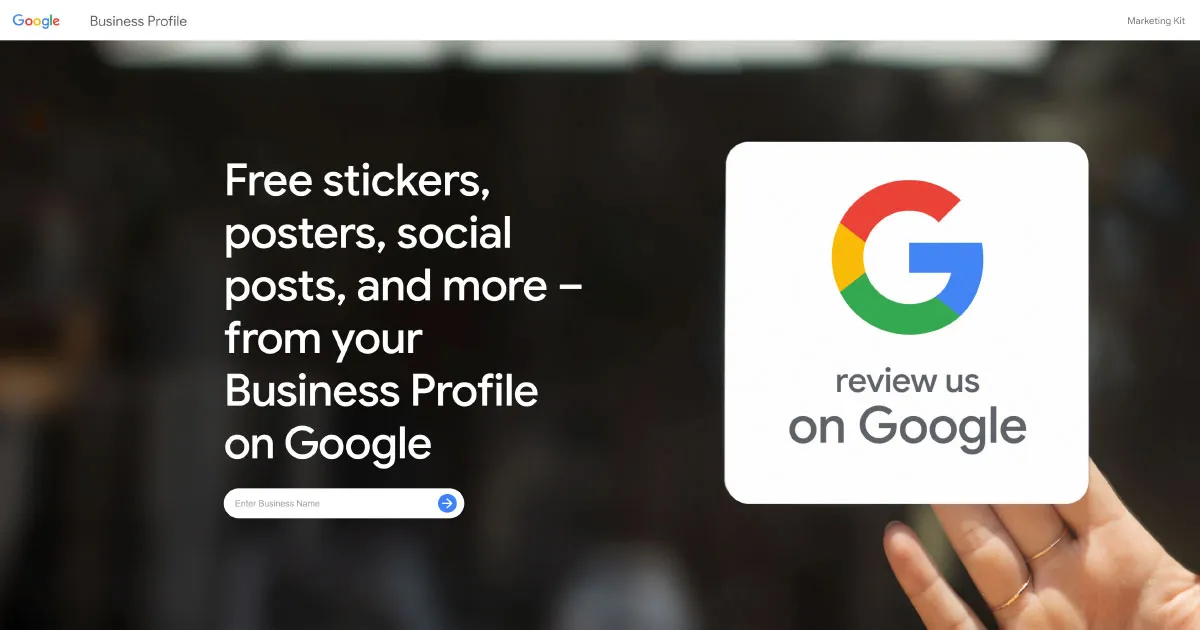 google marketing kit