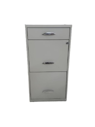 ARCHIVERO METÁLICO DE 3 GAVETAS BEIGE
