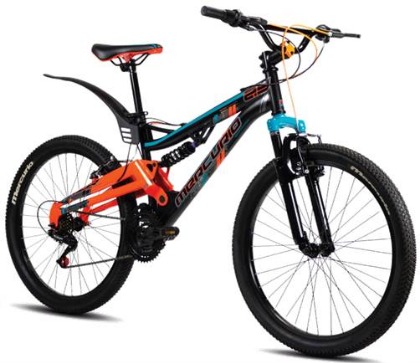 BICICLETA MERCURIO KAIZER RD. 24 21 VEL DH NEG/NAR/AZL